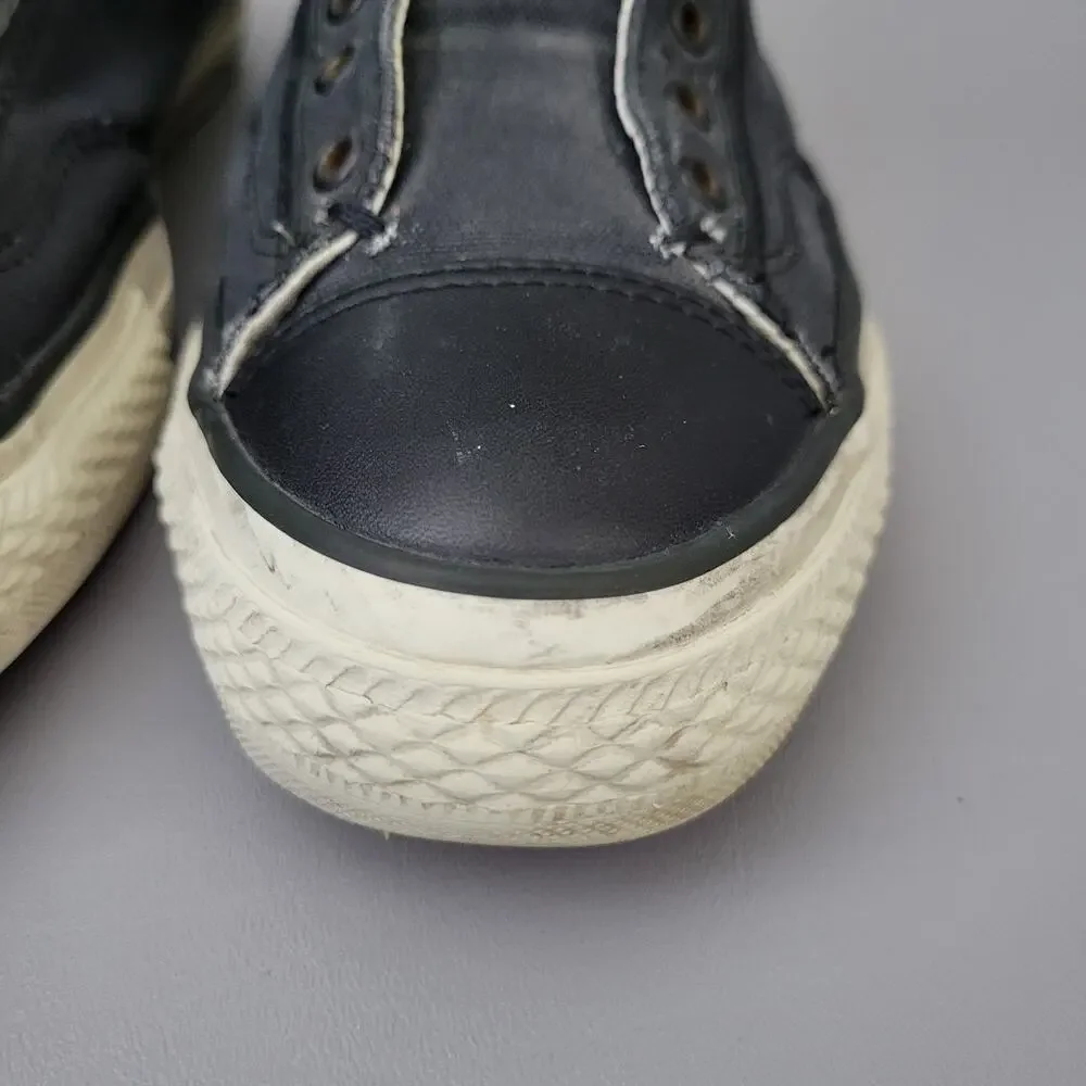 Converse x John Varvatos Chuck Taylor Laceless Slip-On Sneakers Men 9.5 Black - Picture 8 of 16